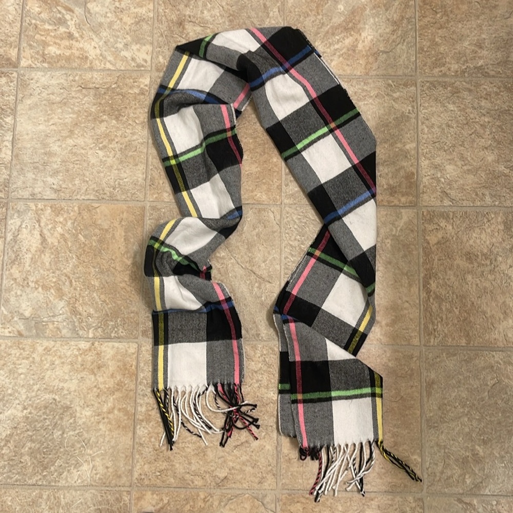 Cashmere Plaid Scarf